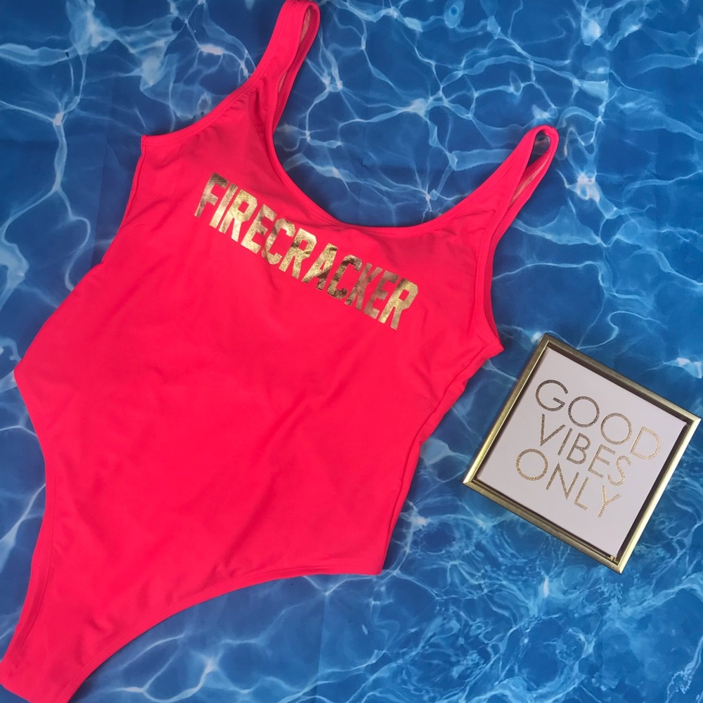 💥💥 firecracker SWIMSUIT 💥💥 size: L